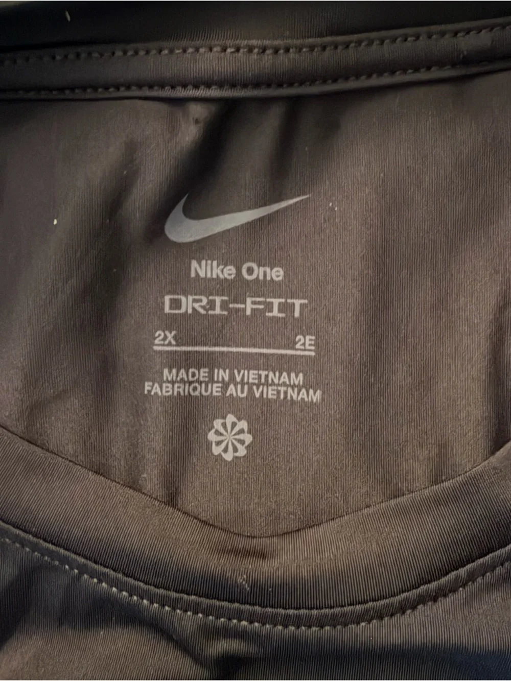 Women Black Athletic Tank Top by Nike - Picture 4 of 5
